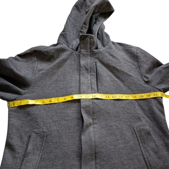 Icebreaker 380 Pure Plus Jacket Men's size Large Merino Lined Winter Coat Grey - Picture 14 of 16